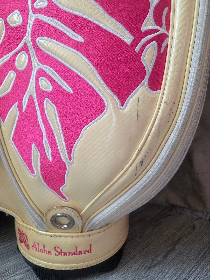 Aloha Standard ゴルフバッグ・キャディバッグ レディース ピンク