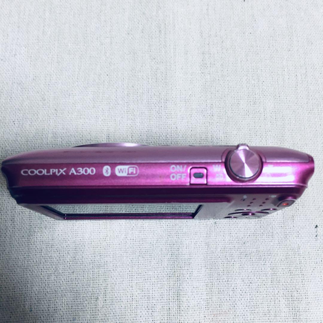 Nikon COOLPIX A300 ピンク オールドコンデジ スマホに転送可