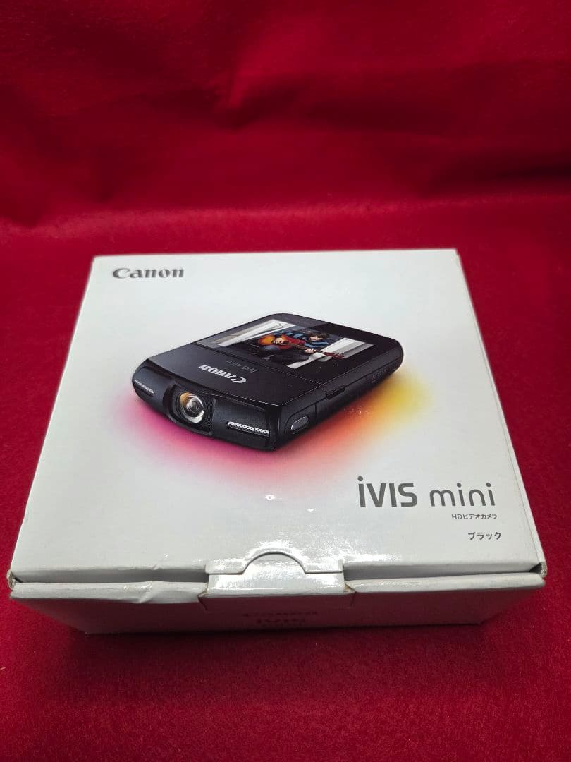 Canon iVIS mini ブラック【フルHD/wi-fi】 購入してすぐに撮影を楽しめるHDビデオカメラのキットモデル“iVIS mini