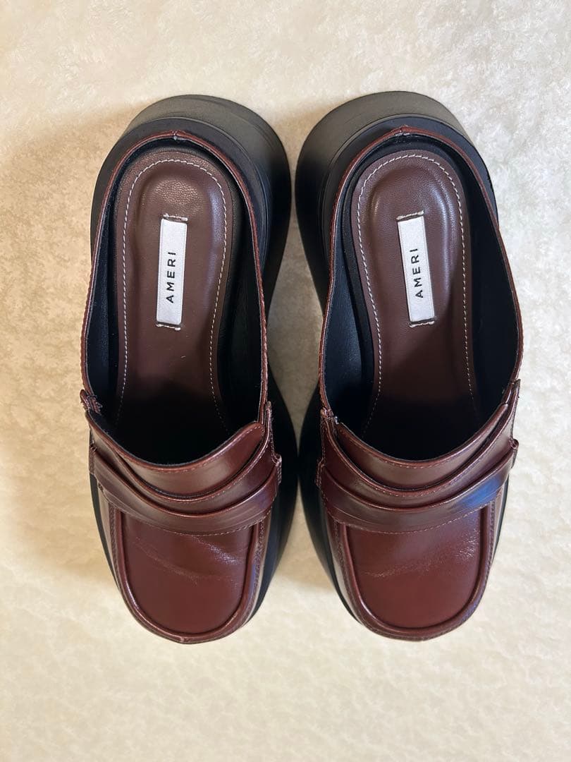 一度着用☆ SABO LIKE PLATFORM LOAFER - メルカリ