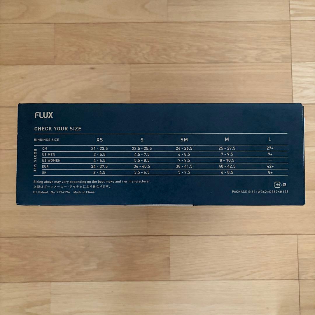 美品】限定品 FLUX EZO バインディング Mサイズ 箱・証明書付き