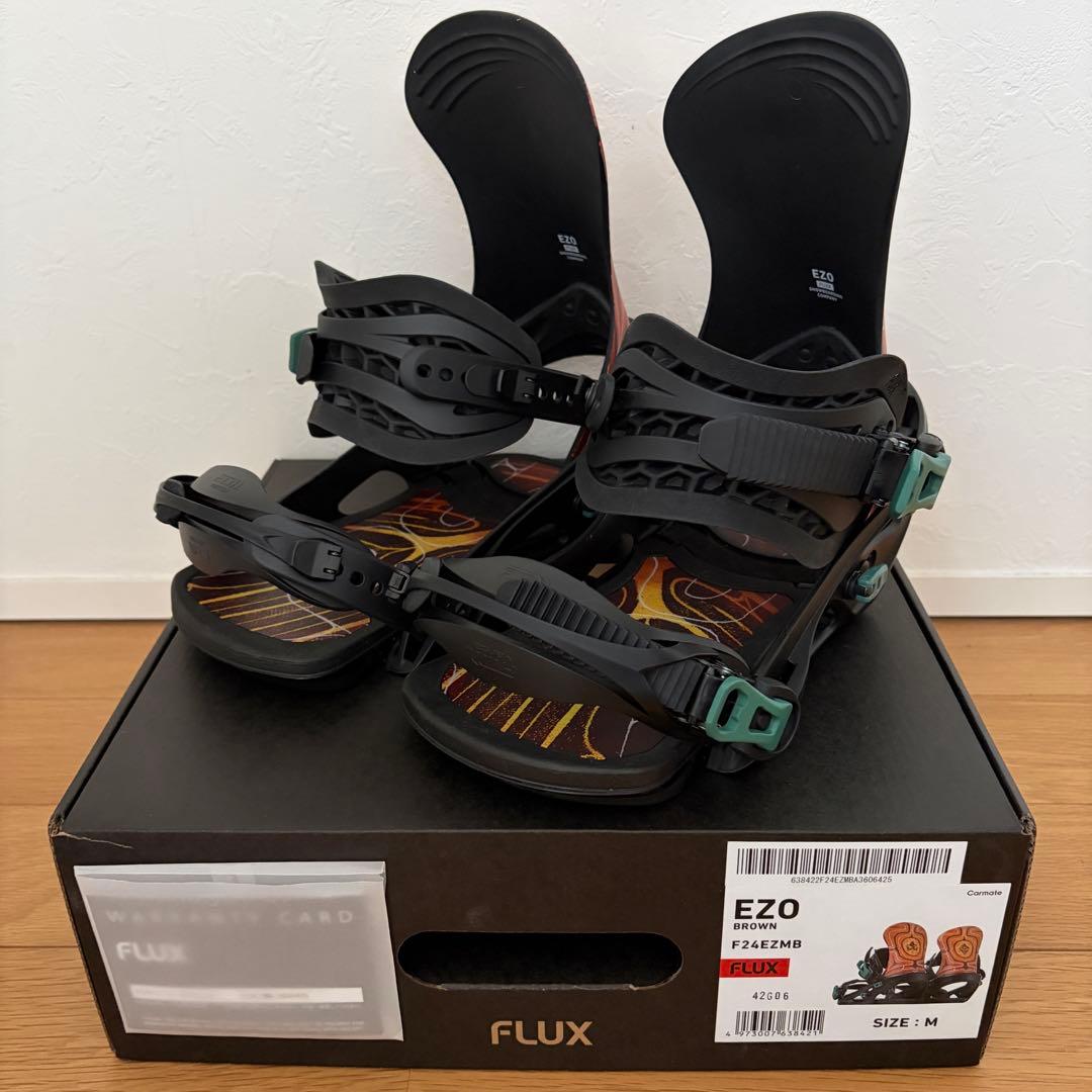 美品】限定品 FLUX EZO バインディング Mサイズ 箱・証明書付き