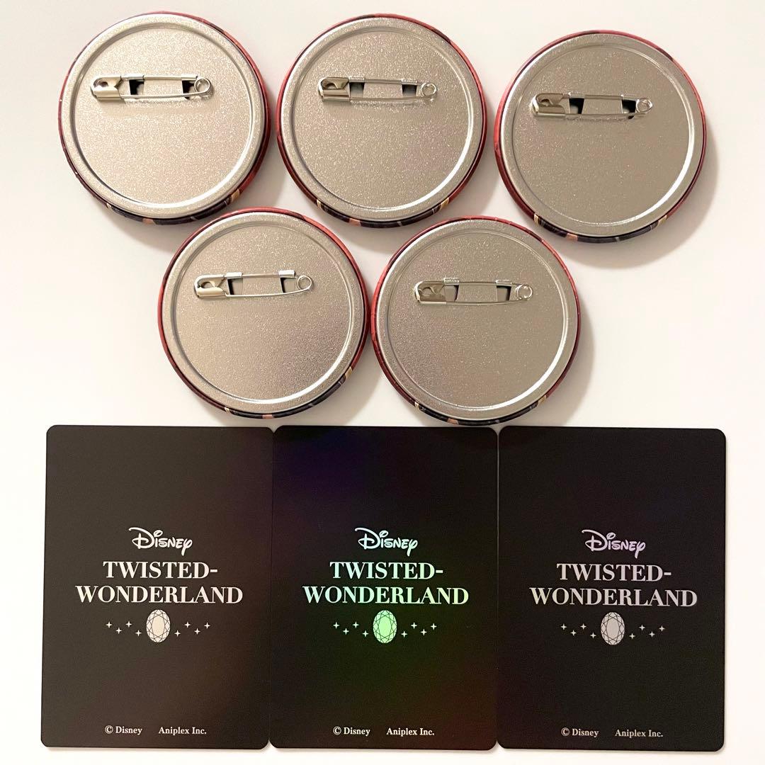 ツイステ】カリム ブレイジングジュエル 缶バッジ オーロラカード