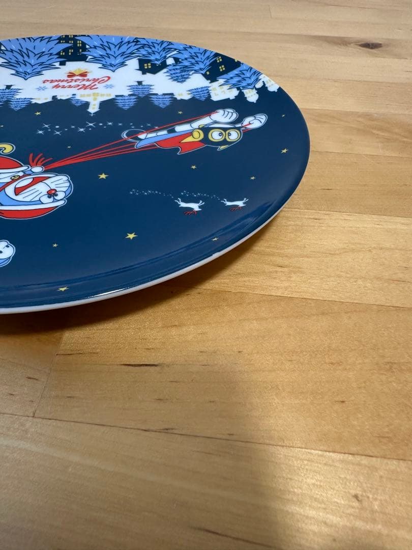 クリスマスデザイン皿 藤子・f・不二雄ミュージアム クリスマス限定