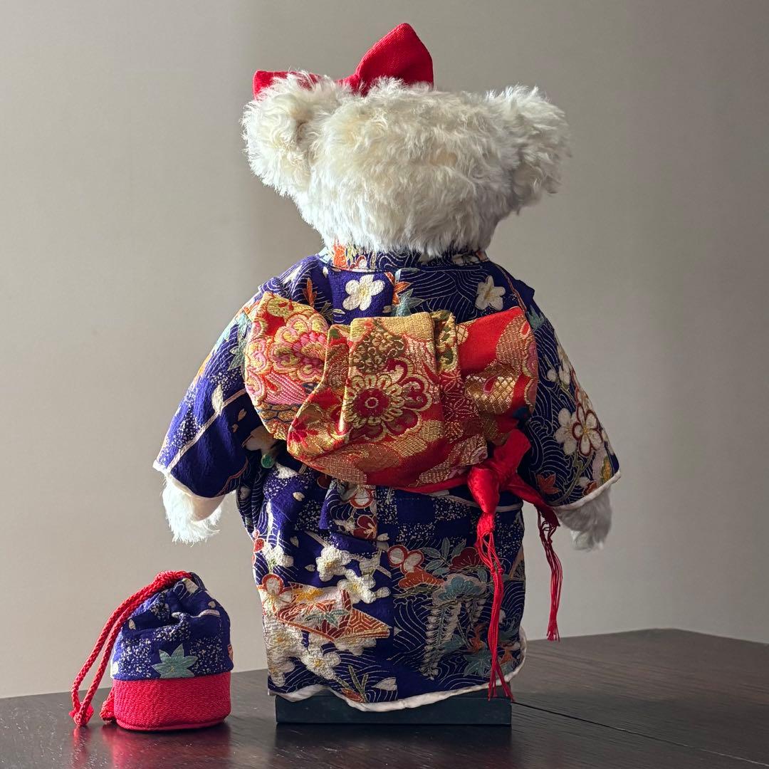 Steiffシュタイフ 千代姫テディベア2002 限定品 希少 着物 - メルカリ