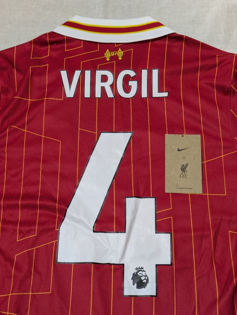 Liverpool 24-25シーズン ユニフォーム ファンダイク - メルカリ