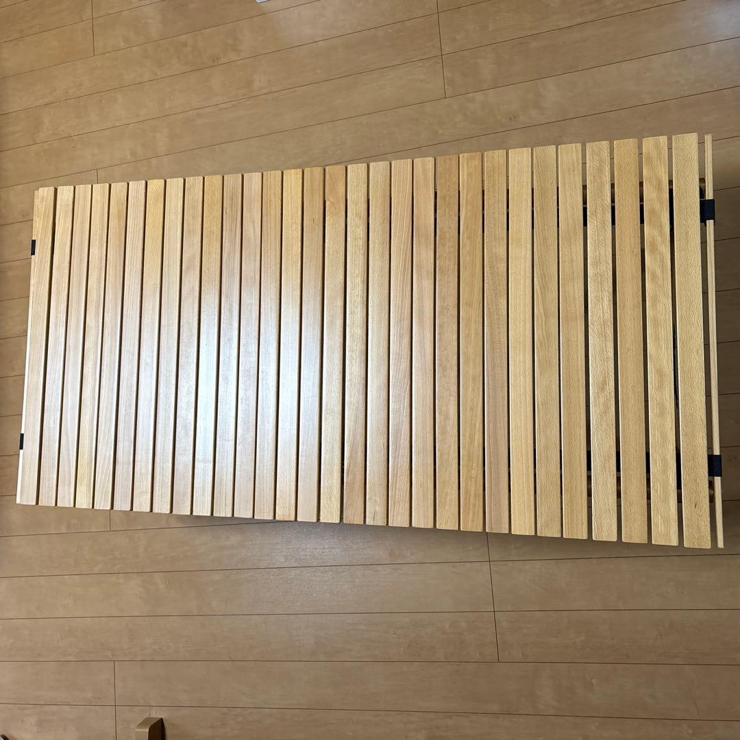 Hilander ウッドロールトップテーブルEX 120×60cm Hilander（ハイランダー） アウトドアテーブル ウッドロールトップ