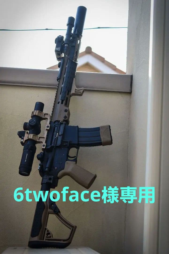 【6twoface】 東京マルイ MWS 外装カスタム 東京マルイ MWSカスタム】東京マルイ ガスブローバック M4シリーズ