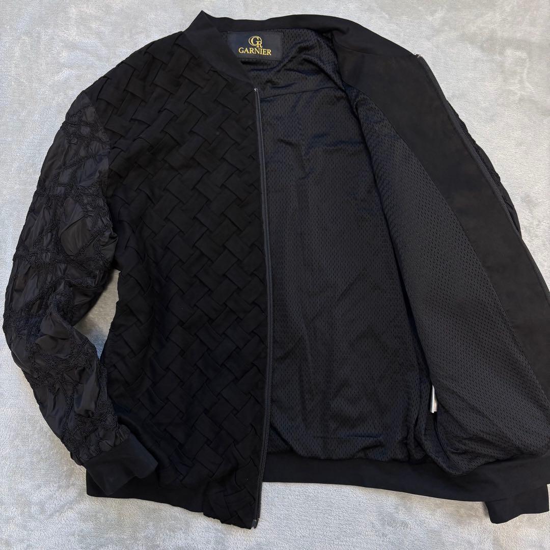 的場浩司さん着用 GARNIER MA-1 ブルゾン L ブラック シワ加工 - メルカリ