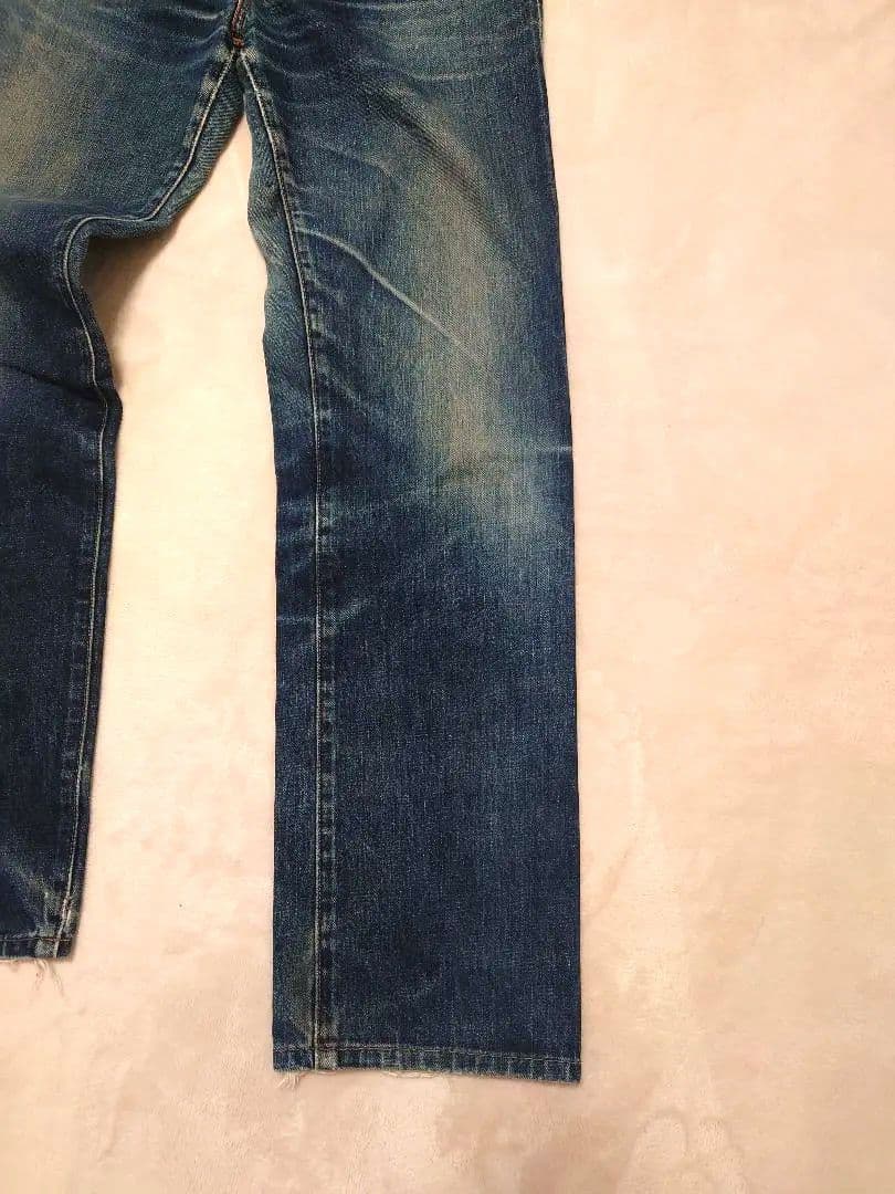 リーバイス502XX ビッグE 赤耳 140周年モデル 鬼ヒゲ ハチの巣