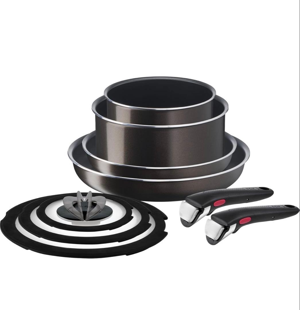 ティファール 鍋・フライパンセット 9点セット T-fal（ティファール） 鍋 フライパン 9点セット インジニオ・ネオ