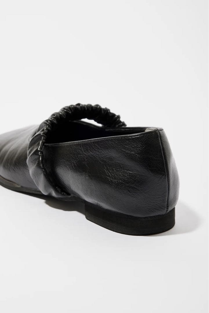 Eaphi SQUARE TOE SHOES ブラック 36 靴