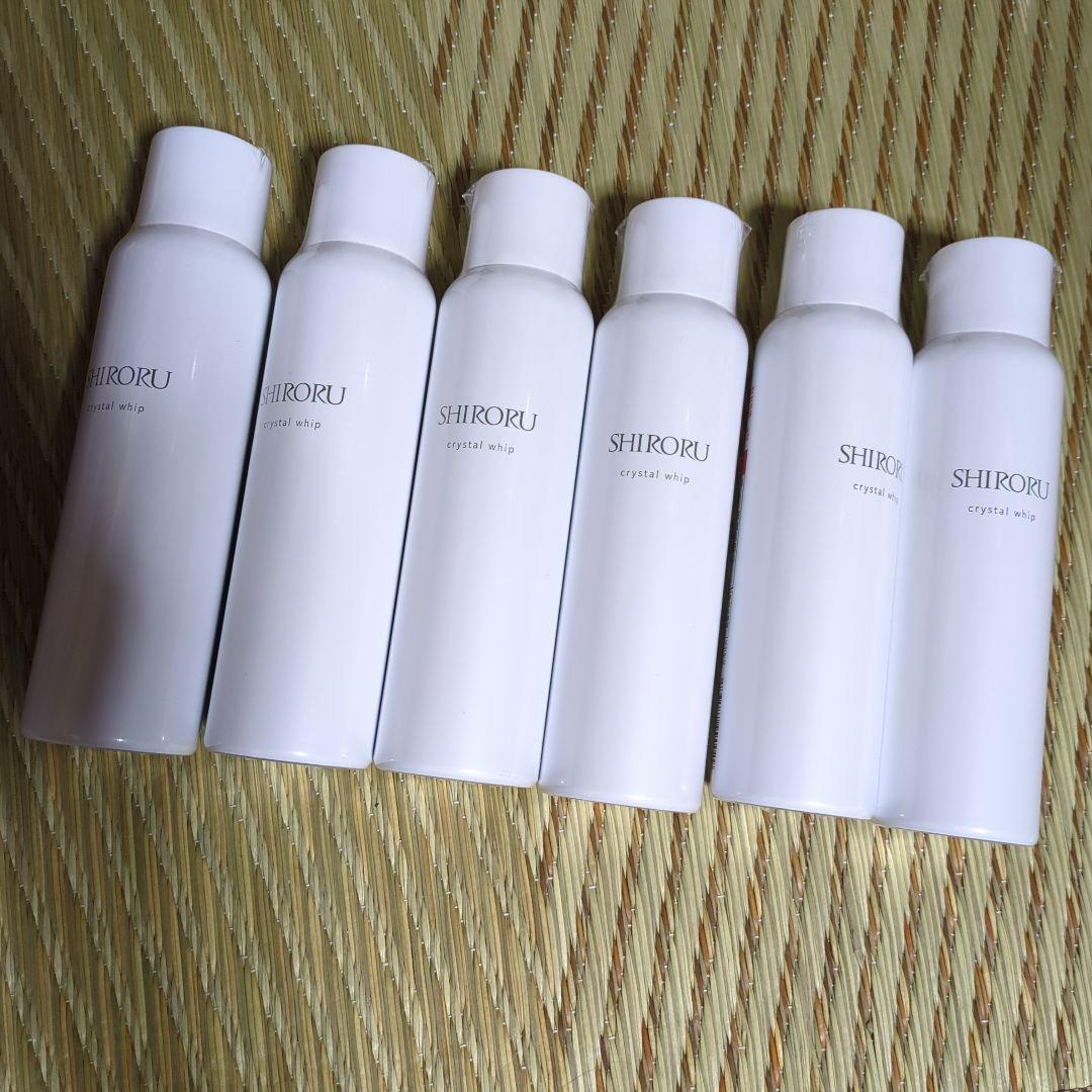 SHIRORU クリスタルホイップ 6本 L108477004 - 洗顔料オリジナル