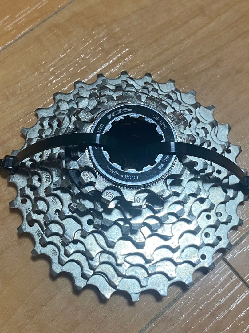 SHIMANO 105 コンポーネントセット 中古車外し - メルカリ