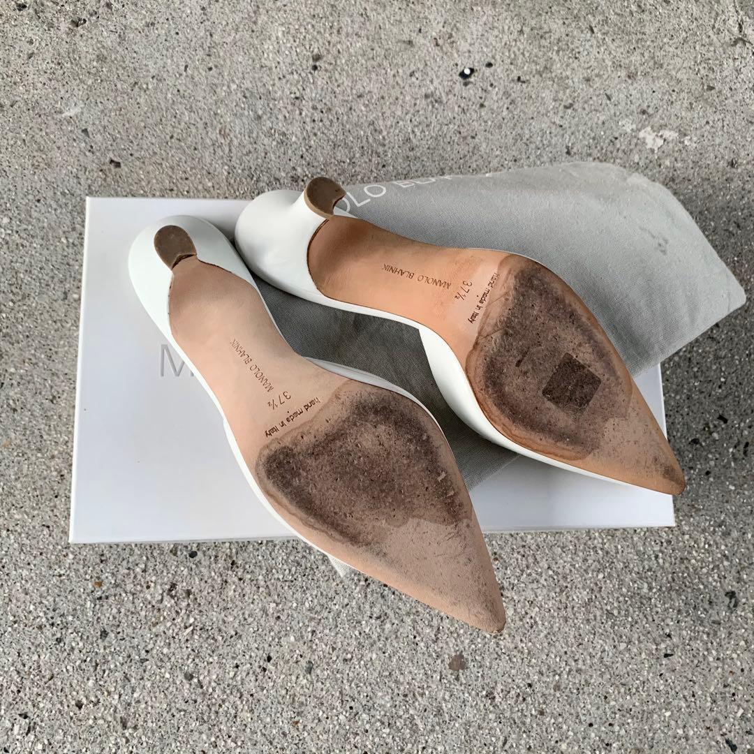 MANOLO BLAHNIK マノロブラニク CARIMU ミュール 定価14万 - メルカリ