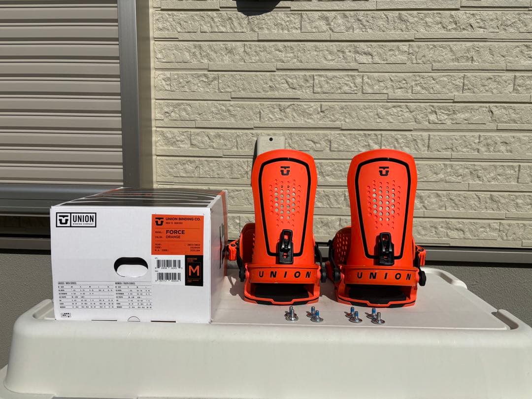 23/24 UNION FORCE Mサイズ　 美品 23-24 UNION(ﾕﾆｵﾝ)・FORCE [BLACK,WHITE,CYAN,GREEN,ORANGE] ≪商品一覧≫