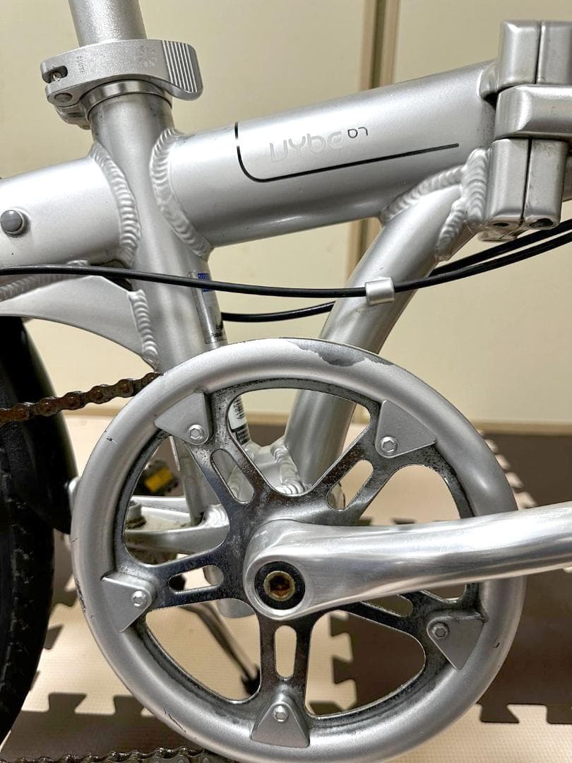 ダホン軽量 (11.6kg) アルミ折りたたみ自転車、自転車用バッグ付き