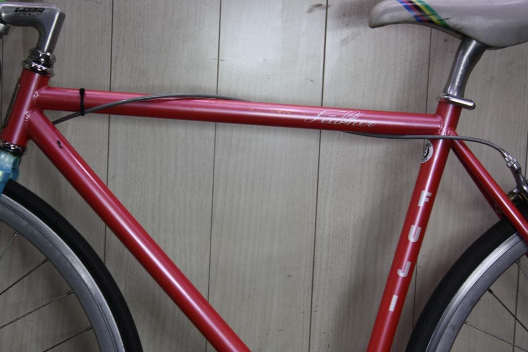 FUJI FEATHERフェザー700C クロモリ 490mm シングルスピード - メルカリ