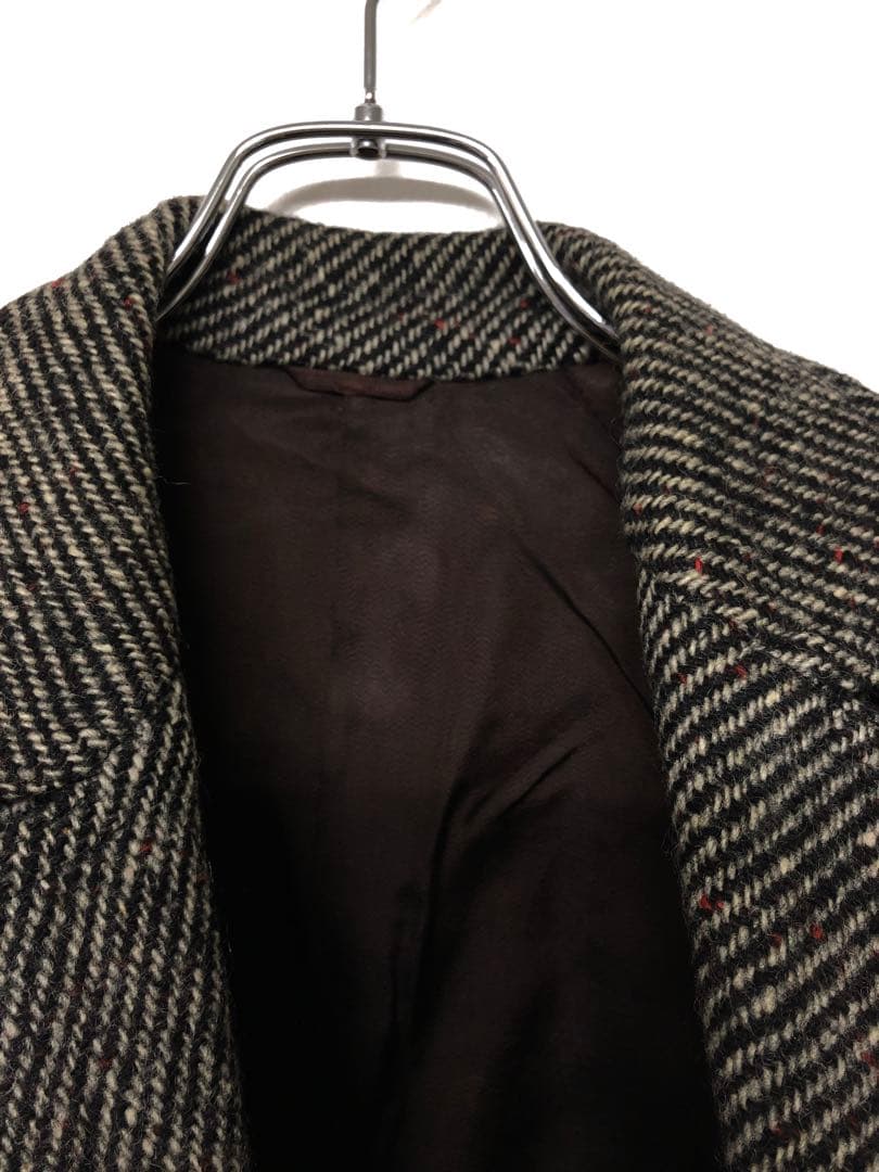 Ted Lapidus アイルランド製 ドニゴールツイード仕様 チェスターコート