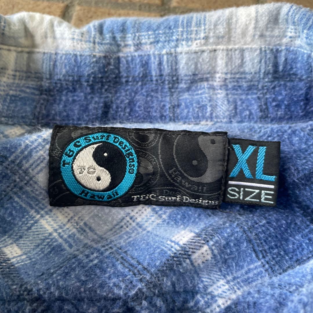 キムタク着用！ 90s キムタク着 T&C オンブレチェックシャツ 希少