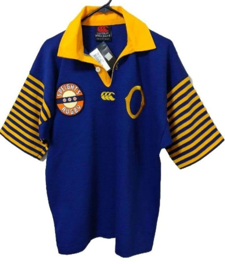 90's CANTERBURY カンタベリー シャツ ニュージーランド製　タグ付 90`s CANTERBURY カンタベリー ラガーシャツ ニュージーランド製 L | fovos