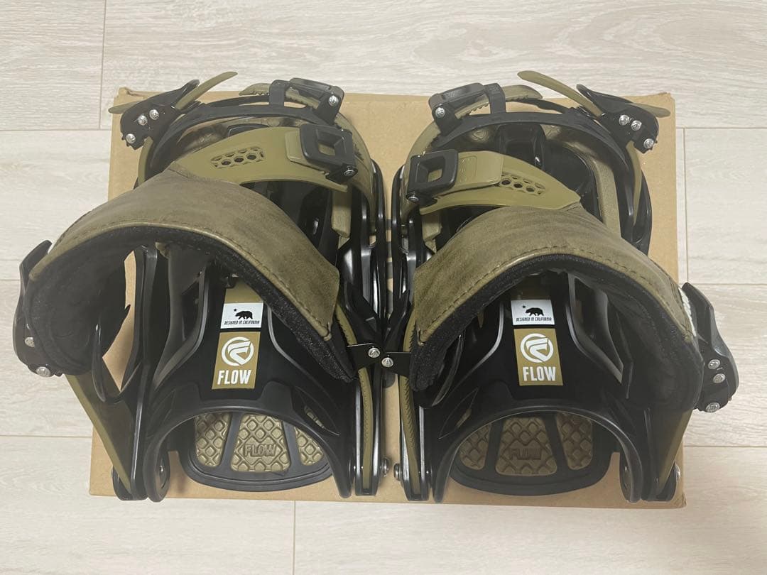 FLOW FIVE ビンディング BLK/KHAKI - MESIVTA-RUSSIA.RU