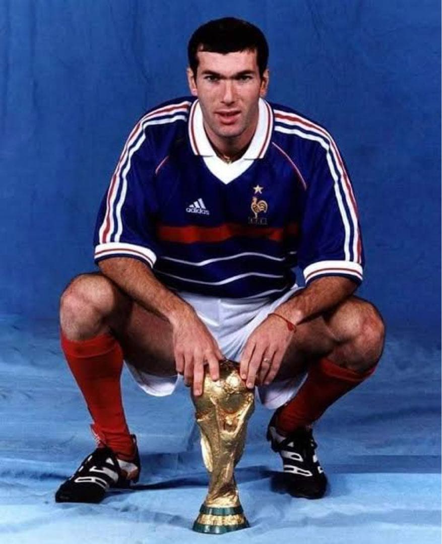 正規品 98/00 フランス代表 ユニフォーム ジダン Lサイズ