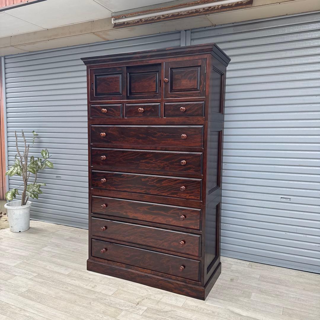 松本民芸家具 A型 和タンスⅡ 整理箪笥 7段チェスト