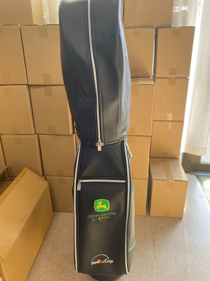 ジョンディア キャディバッグ 黒/緑 FedExCup 安く 買う 方法