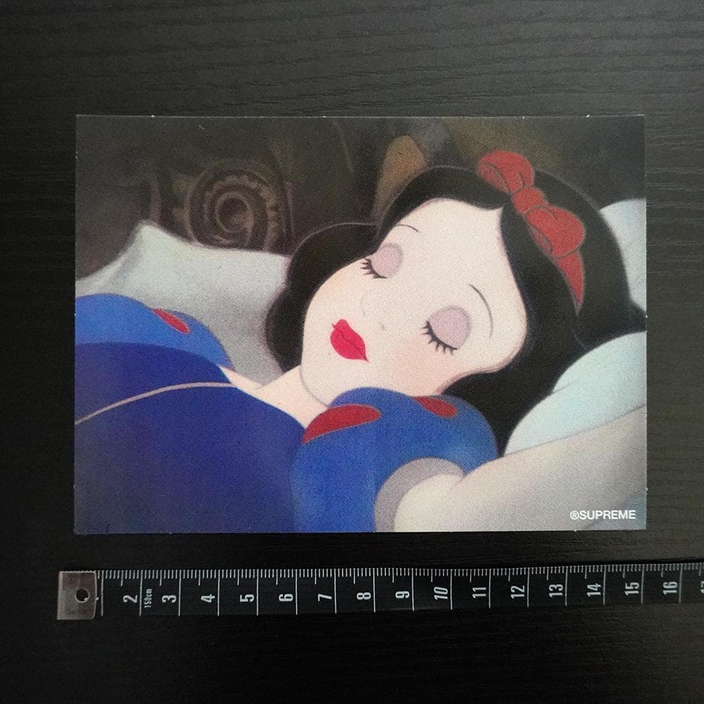 Supreme】シュプリーム 公式 ステッカー 3枚セット ノベルティ 白雪姫