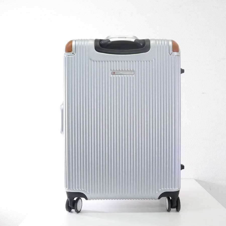 値下展示品 スイスミリタリー プレミアムCタイプ シルバー 64L スーツ