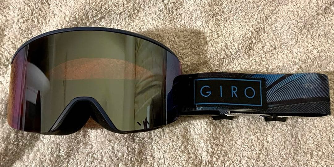 GIROゴーグル】レンズ超美品ELLA 平面レンズ2枚付きASIANFIT