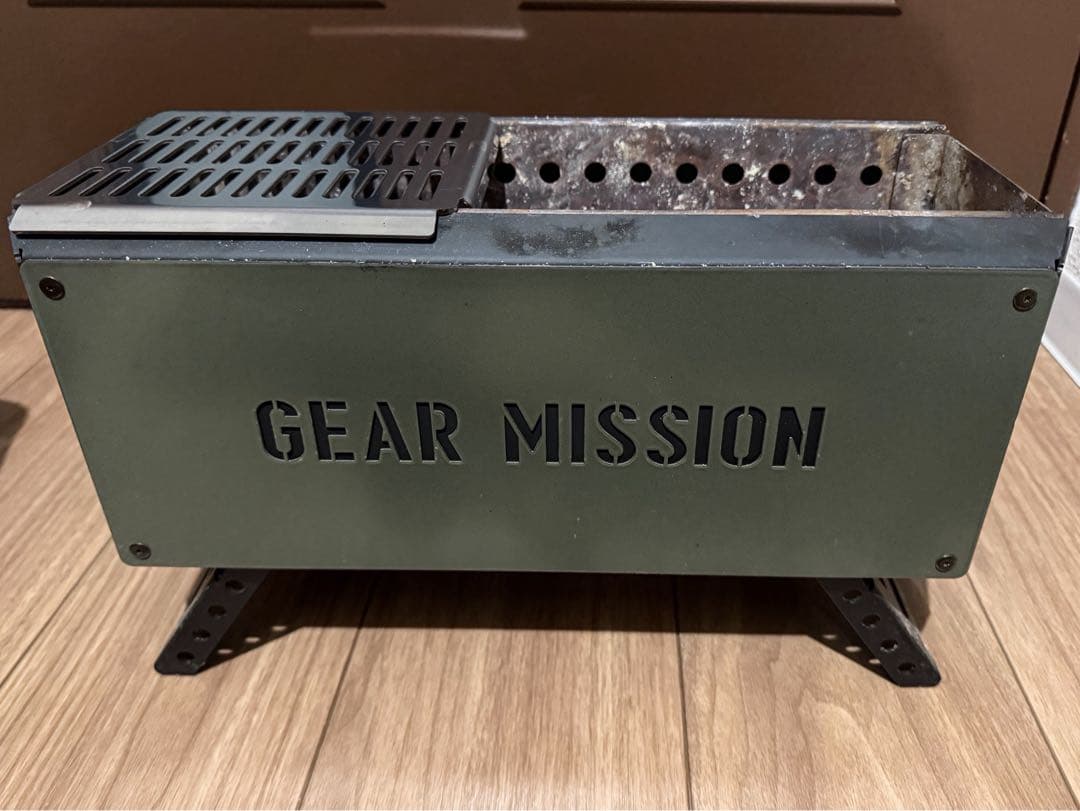 商品名 GEAR MISSION 焚き火台 五徳付き