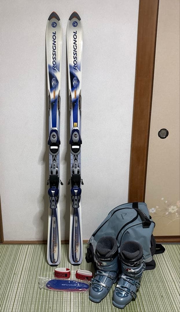 ROSSIGNOL ロシニョール スキー板　ブーツ　ビンディング　スキー靴 ROSSIGNOL（ロシニョール） スキー板 オールラウンド 3点セット メンズ