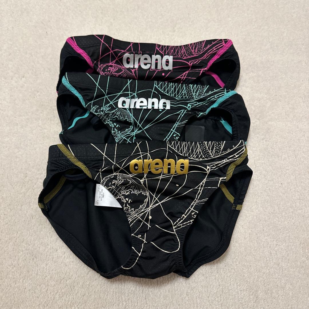 arena 競泳水着 競パン　3枚セット すべてSサイズ arn-283n_001.jpg