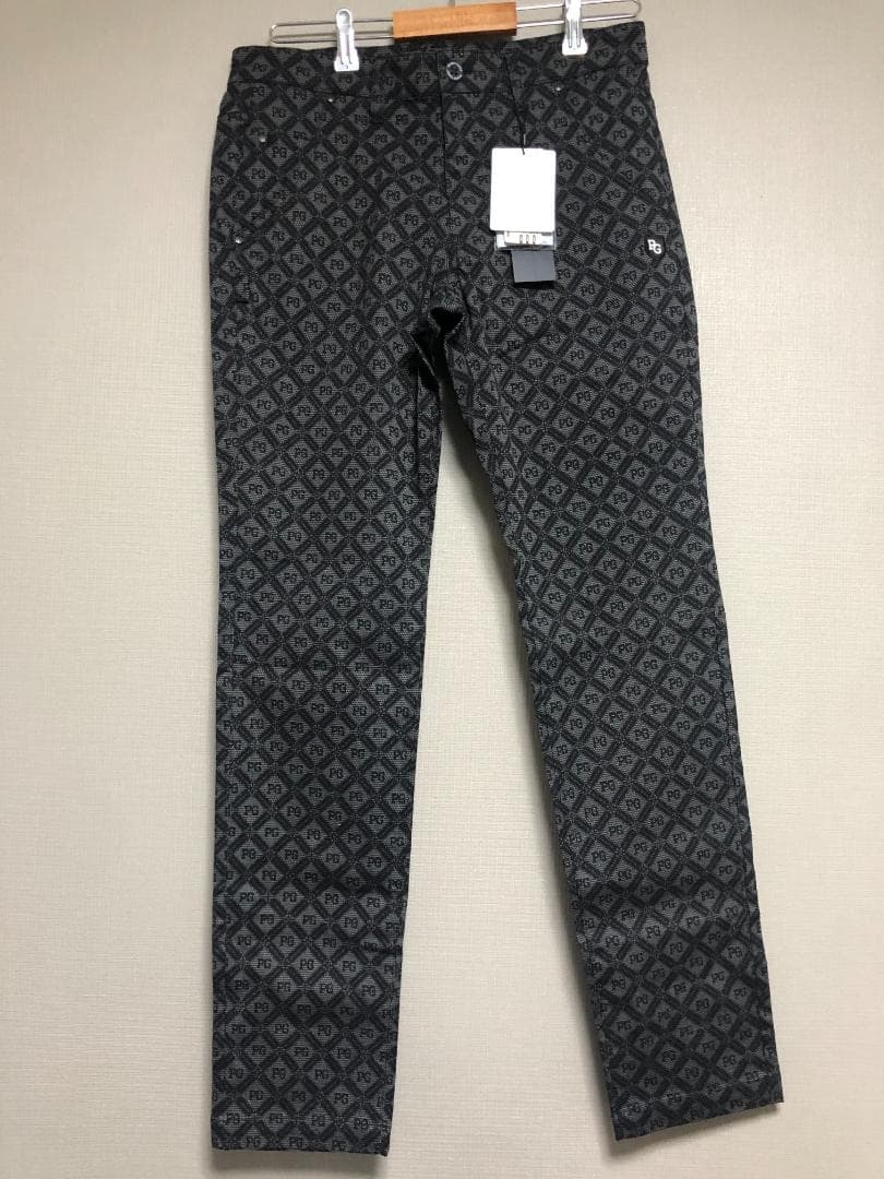未使用 タグ付き パーリーゲイツ 総柄ストレッチパンツ ダークグレー 4 M 楽天市場】PEARLY GATES パーリーゲイツ ストレッチパンツ 総柄 ブルー