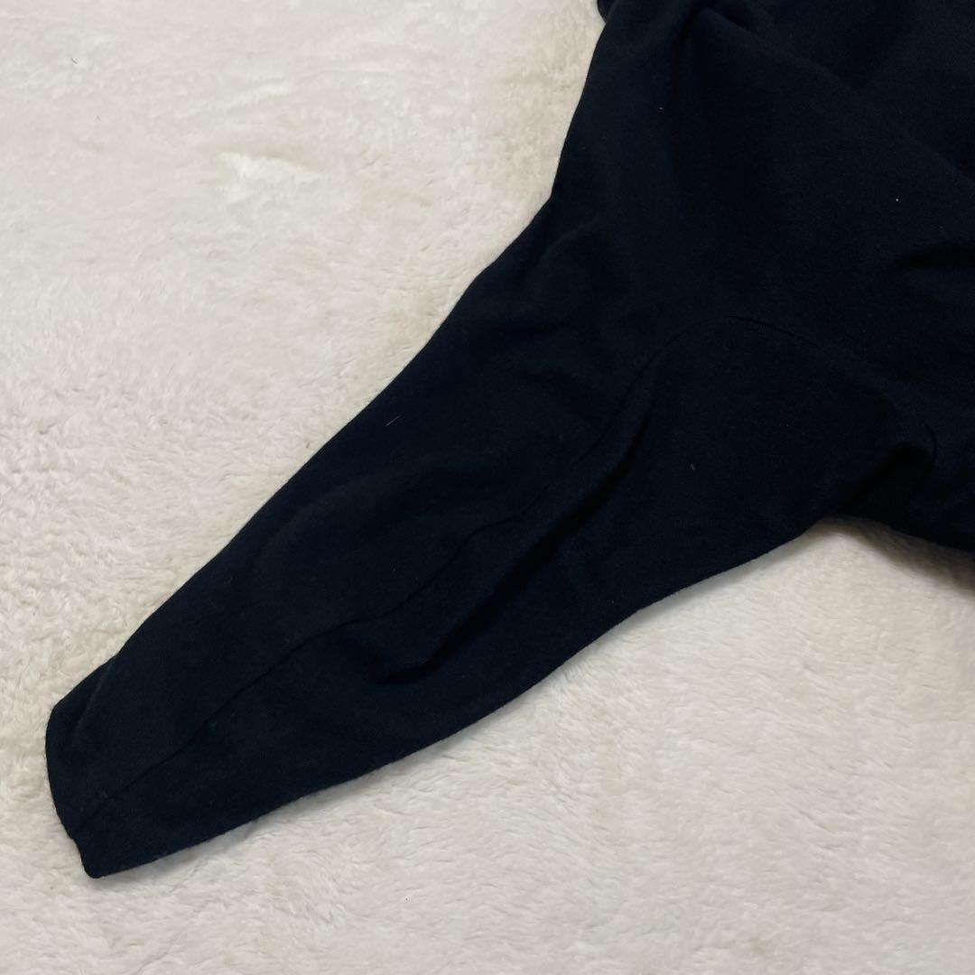 Y's ヨウジヤマモト 変形デザイン ロングコート ストール風襟 ブラック