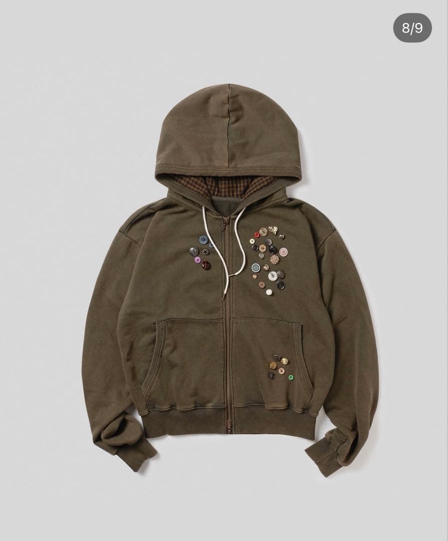 HIROKI TSUZUKI ZIP HOODIE パーカー HIROKI TSUZUKI】COTTON KNIT ZIP HOODIE – YZ