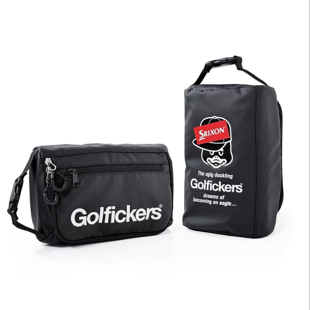 SRIXON Golfickers ラウンドポーチ コラボ ボールケース バッグ SRIXON