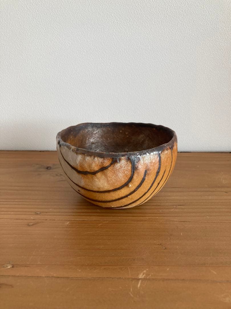 山田洋次　コロ碗　大　新品未使用品　スリップウェア　yoji yamada