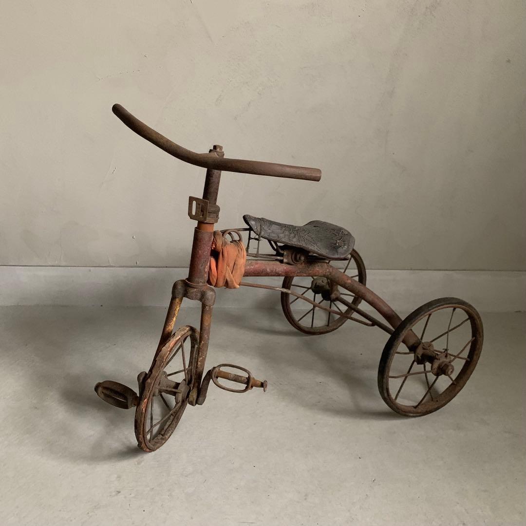 大正〜昭和初期の 三輪車 古道具坂田さん的 古道具 アンティーク