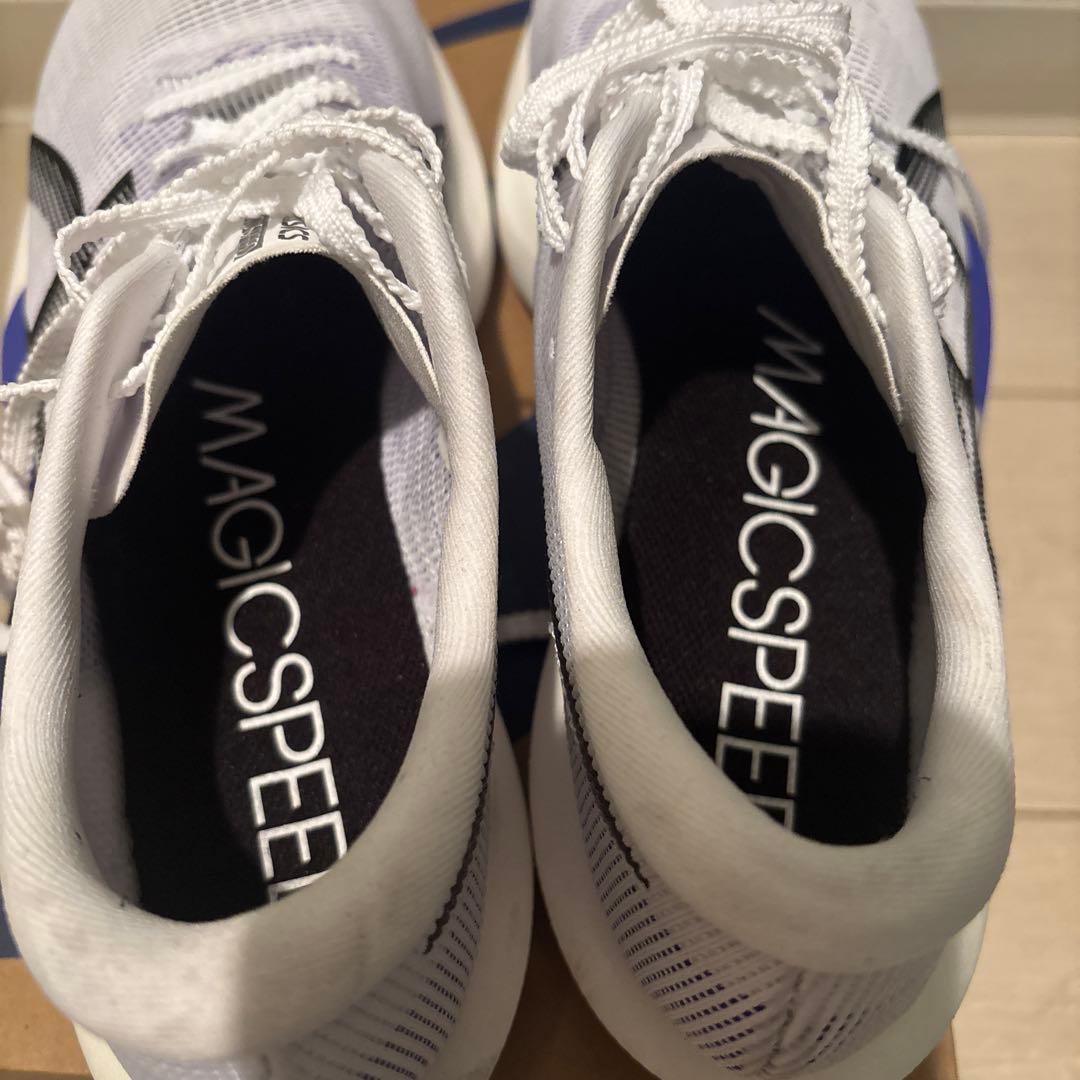 ASICS マジックスピード5 26.0cm ホワイト/ブラック