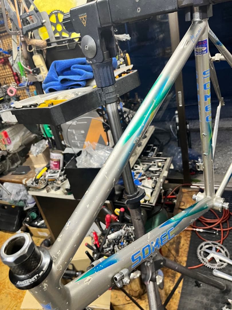 Somec クロモリ フレーム フレームセット Somec クロモリ フレーム