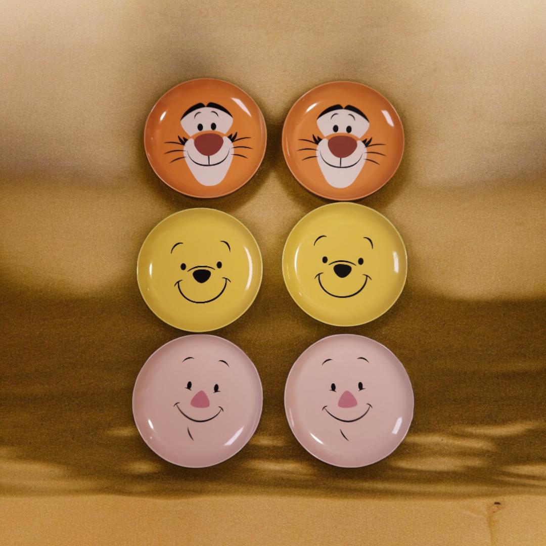 ディズニー プーさん ティガー ピグレット お皿 - メルカリ