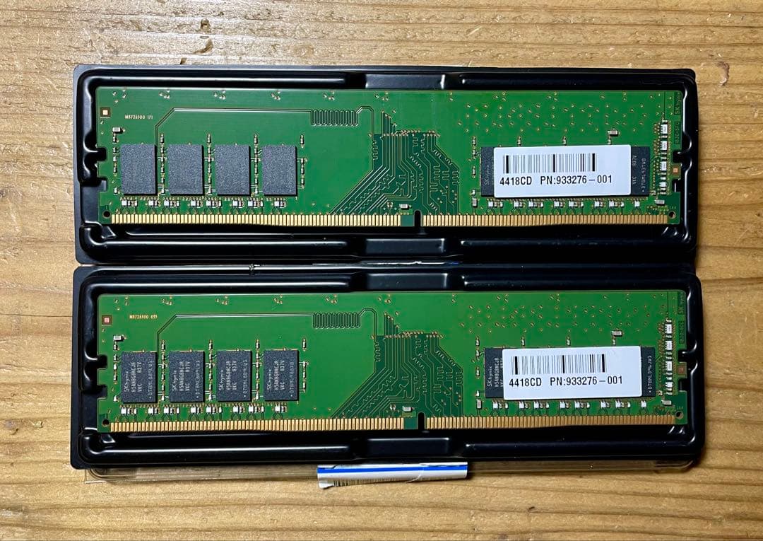 SK hynix PC4-2666V DDR4 メモリ 8GB*2 =16GB 人気