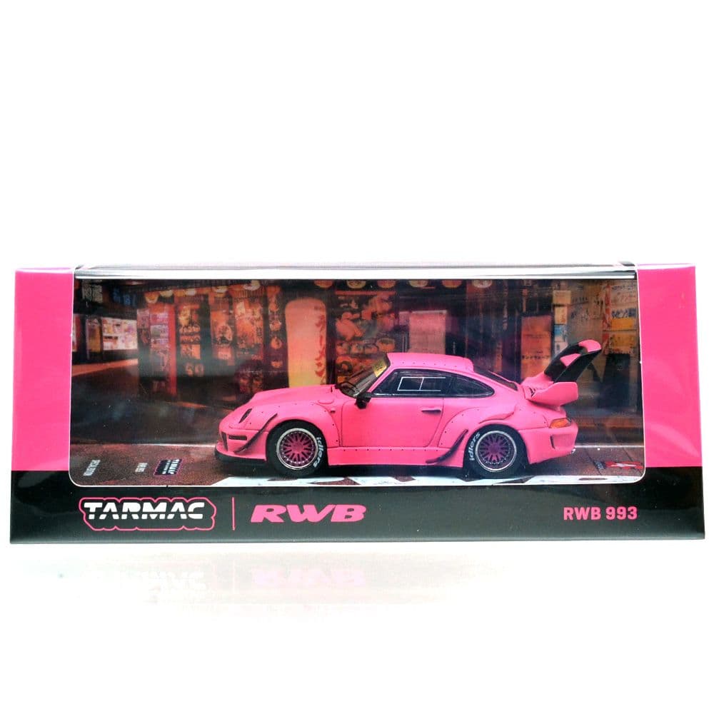 PDX 2025 限定RWB 993 マットピンクターマックワークス1/64 Tarmac Works Porsche RWB 993 Matt Pink Special Edition Philippines