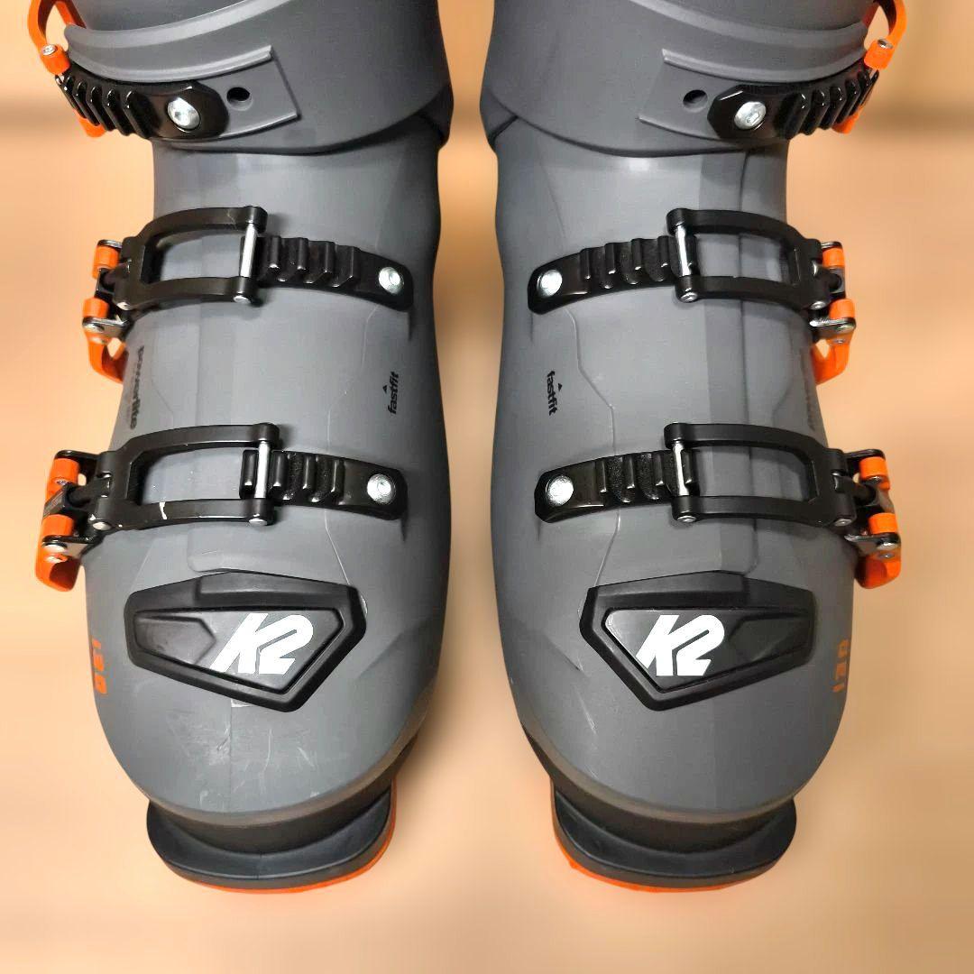 K2 RECON MV 130 スキー用ブーツ グレー/オレンジ　29.5cm