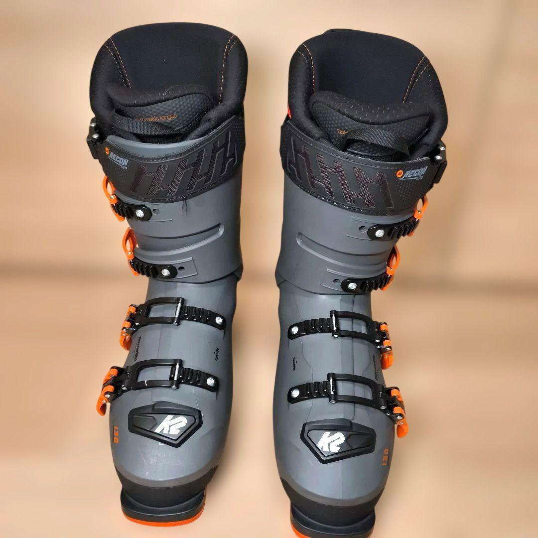 K2 RECON MV 130 スキー用ブーツ グレー/オレンジ　29.5cm