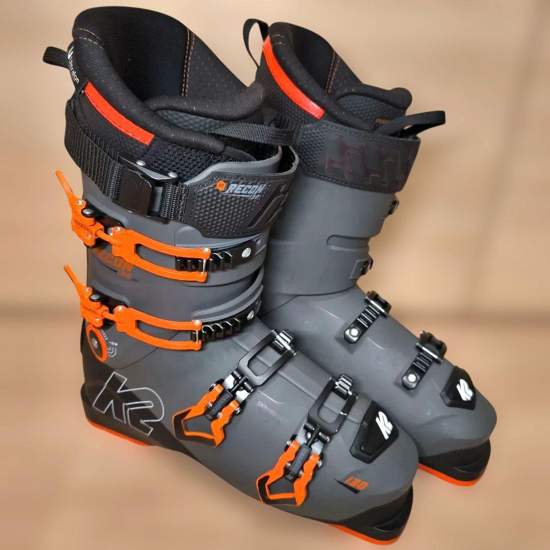 K2 RECON MV 130 スキー用ブーツ グレー/オレンジ　29.5cm