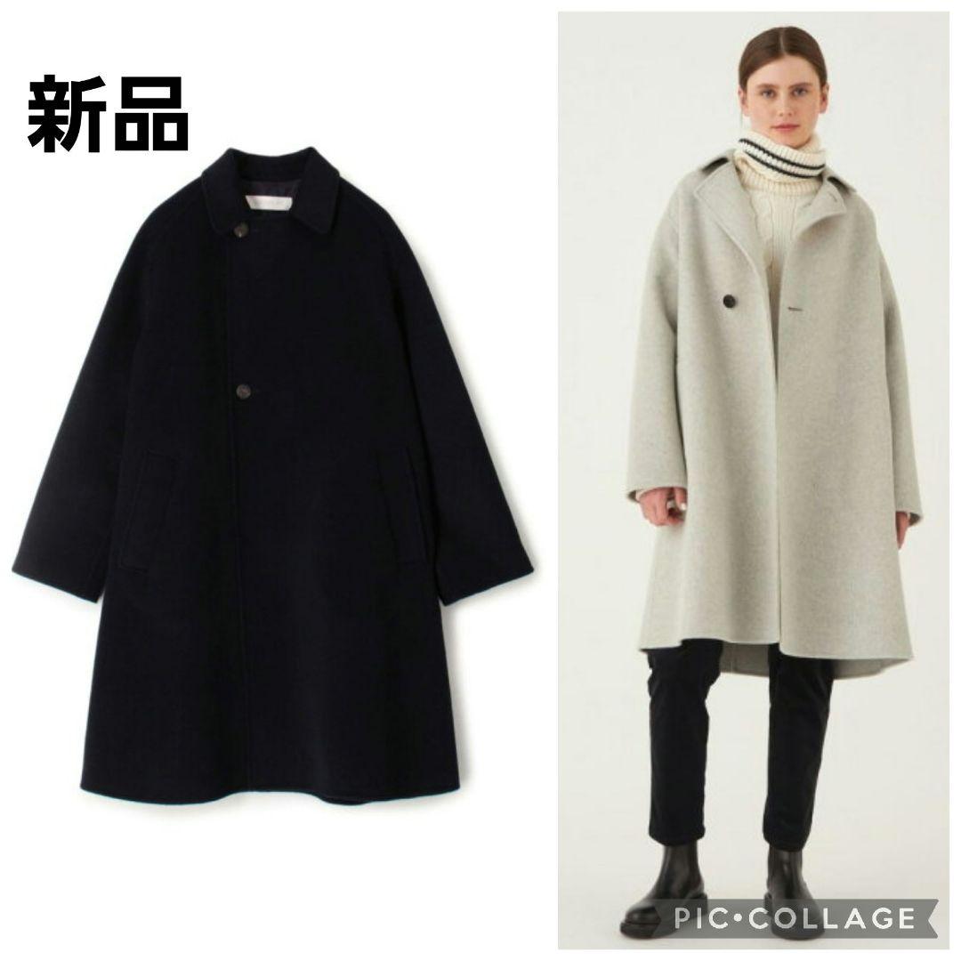 新品ウールカシミヤダブルフェイス オーバーコート GALERIE VIE（ギャルリー ヴィー）の「ウールカシミヤダブルフェイス